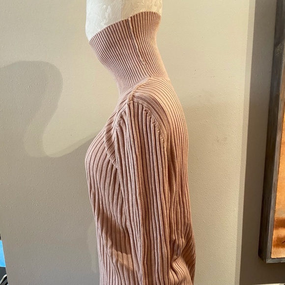 Neiman Marcus Dusty Rose Silk Turtleneck Size XL - Picture 5 of 6